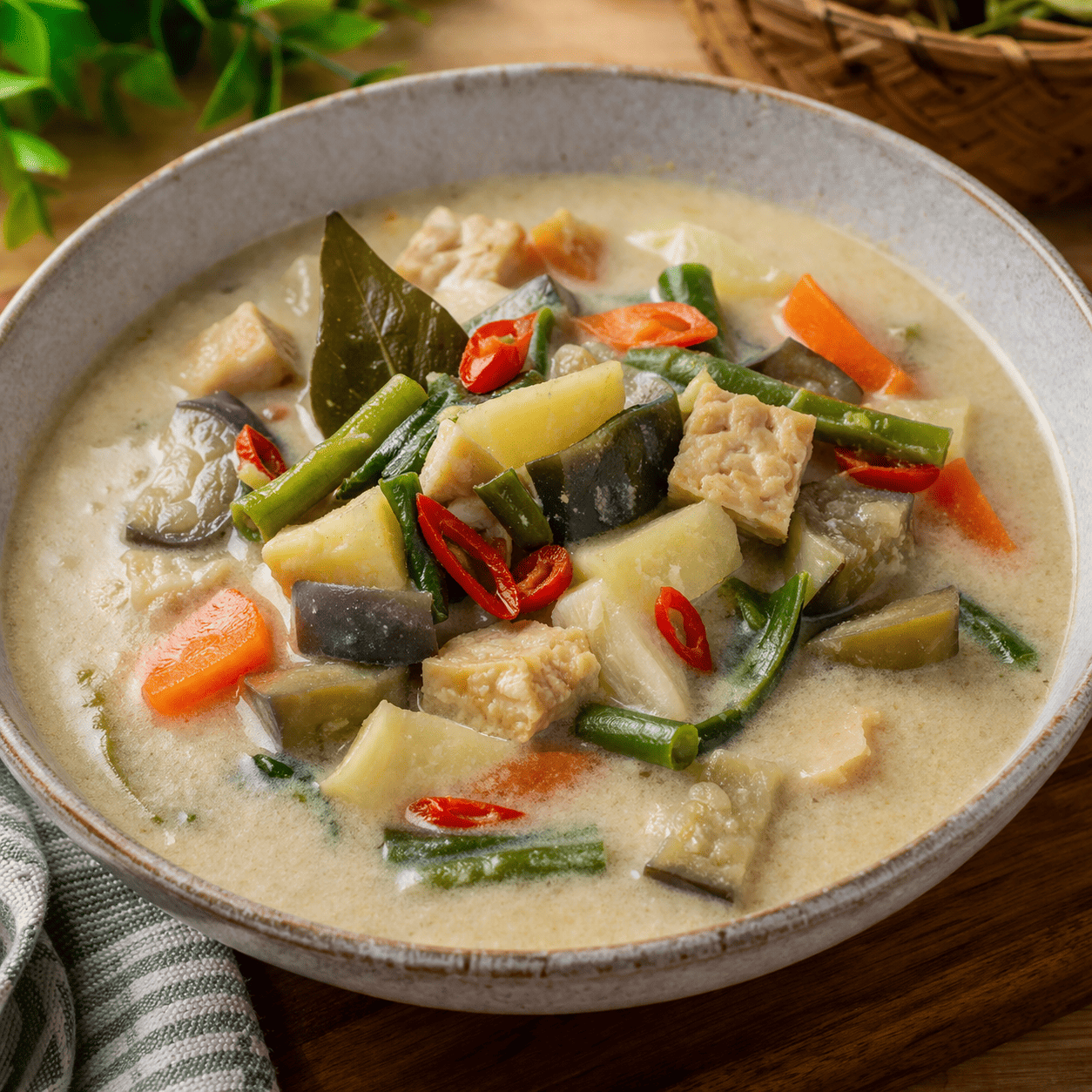 Sayur Lodeh di Warteg Warmo Tebet